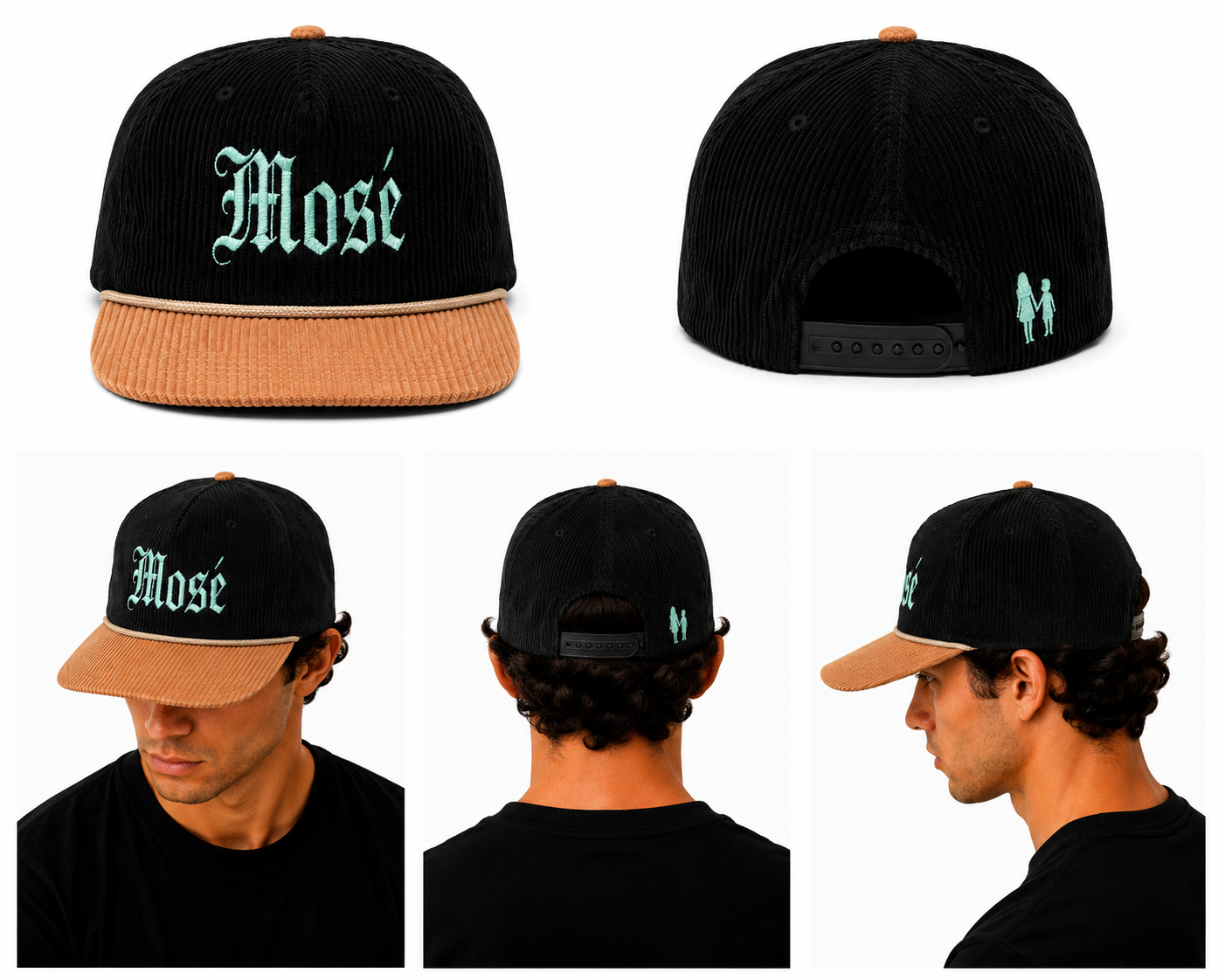 Castle MOSÉ Black & Teal